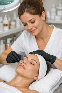 dermaplaning facial in Frederick MD