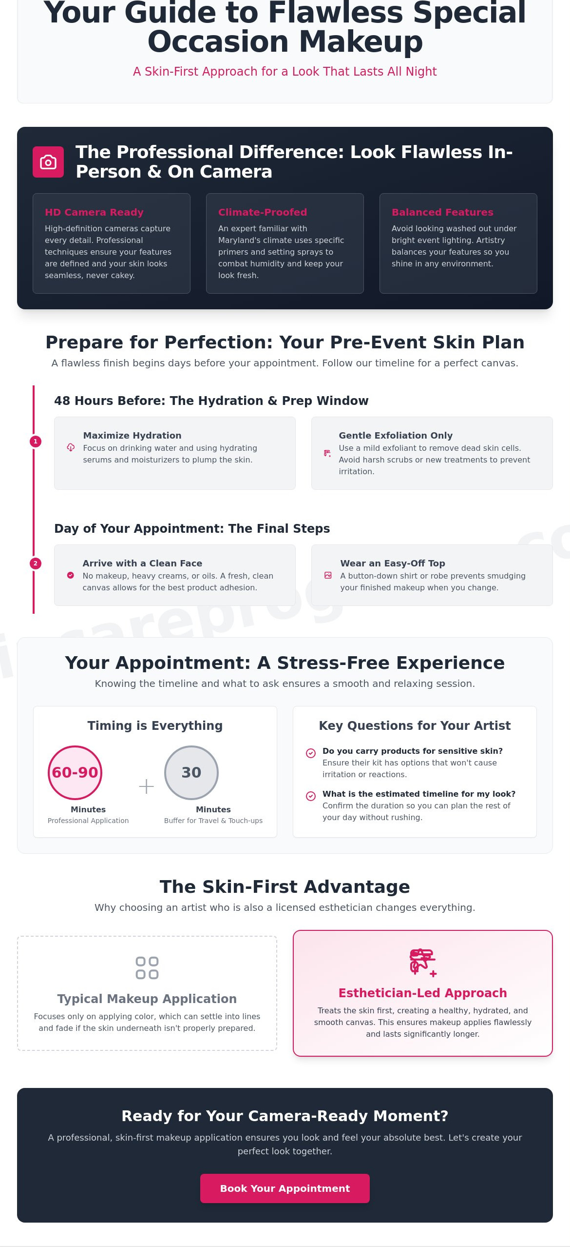 Professional Special Occasion Makeup Artist in Urbana, MD: Look Your Best in 2026