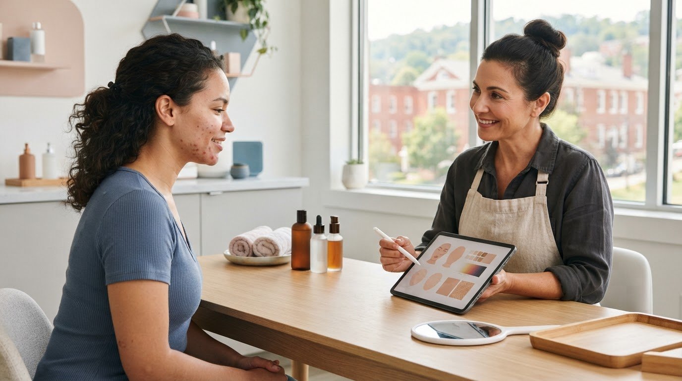 Hormonal Acne Solutions in Hagerstown: A Guide to Personalized Skincare