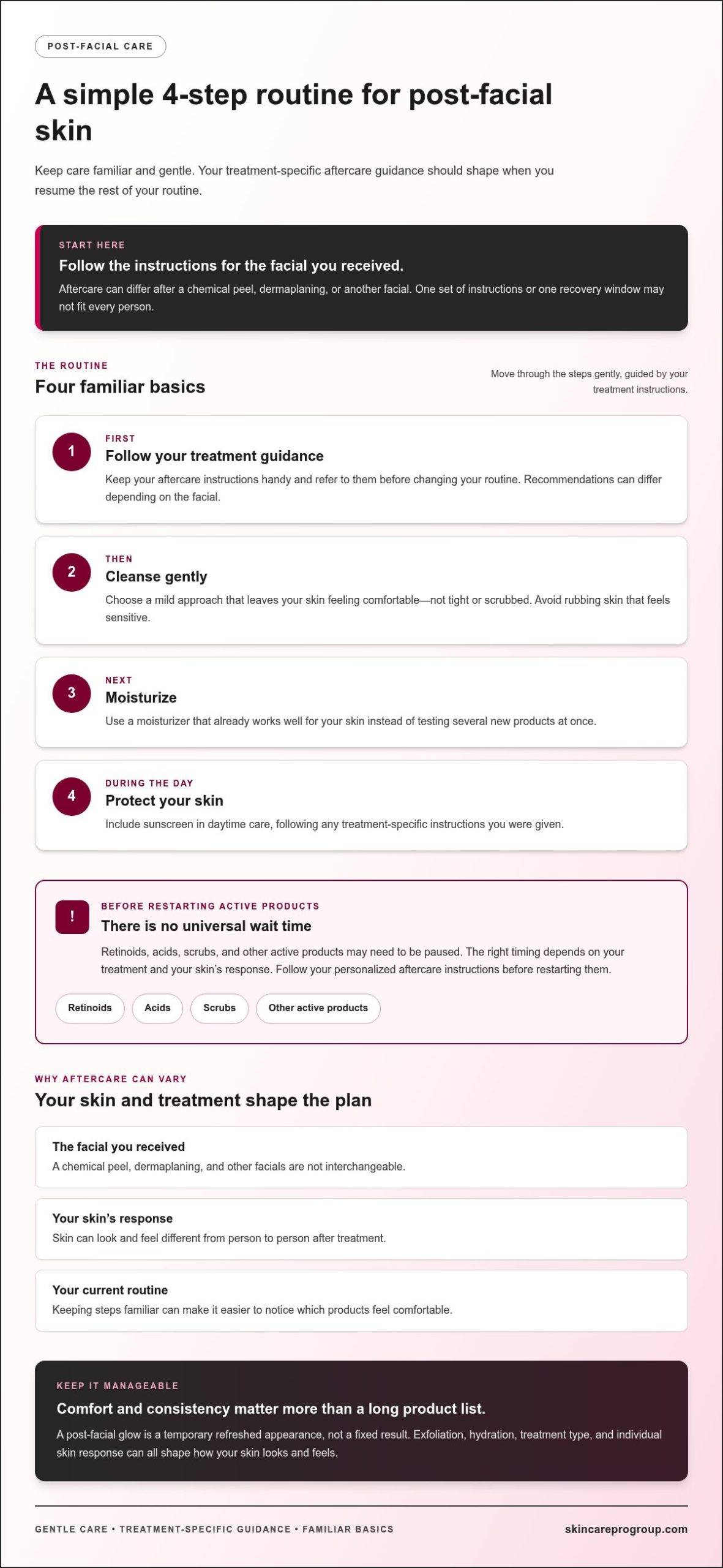 How to Maintain Your Post-Facial Glow: A Practical Guide